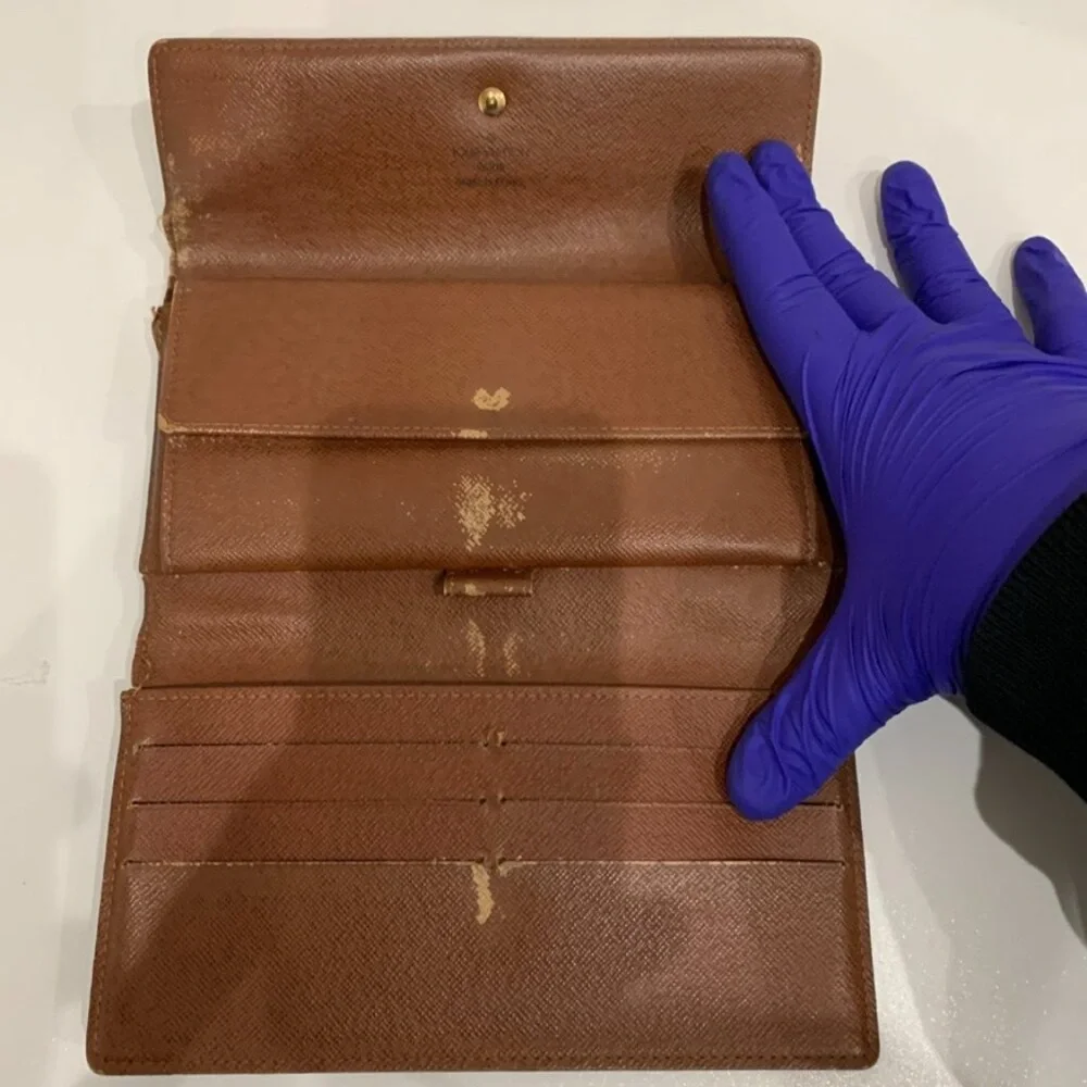 Louis Vuitton Brown Monogram Wallet International (Gently Used) - Picture 3 of 5